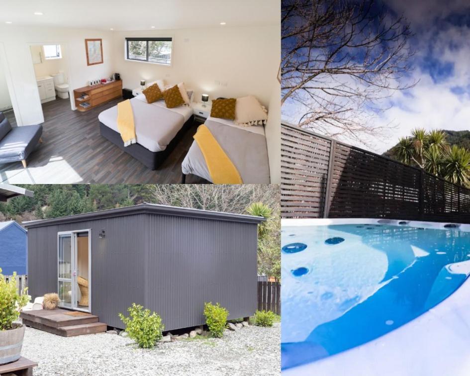 Classy Cabin - In Town - Spa Pool ควีนส์ทาวน์ ภายนอก รูปภาพ